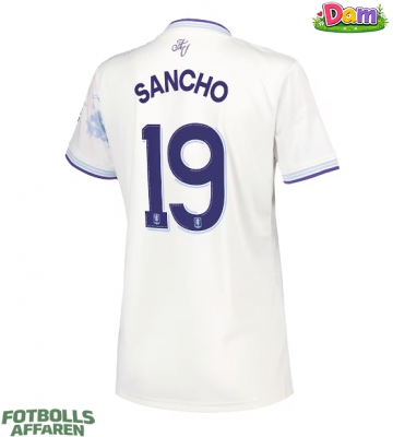 Aston Villa Jadon Sancho #19 Tredje Tröja Kvinnor 2025-26 Kortärmad